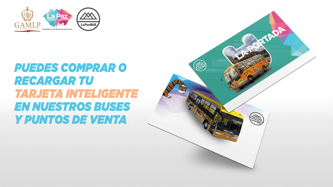 venta y recarga de Tarjetas Inteligentes Pumakatari